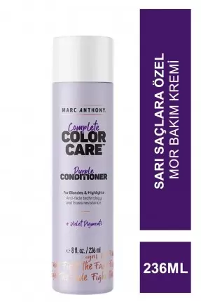 Marc Anthony Complete Color Care Purple Conditioner Sarı Saçlara Özel Mor Bakım Kremi 236 ml