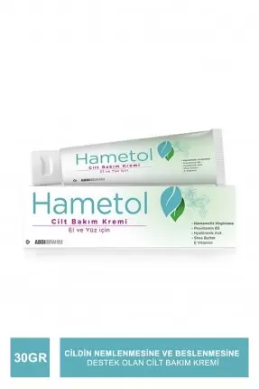 Hametol Cilt Bakım Kremi 30 gr