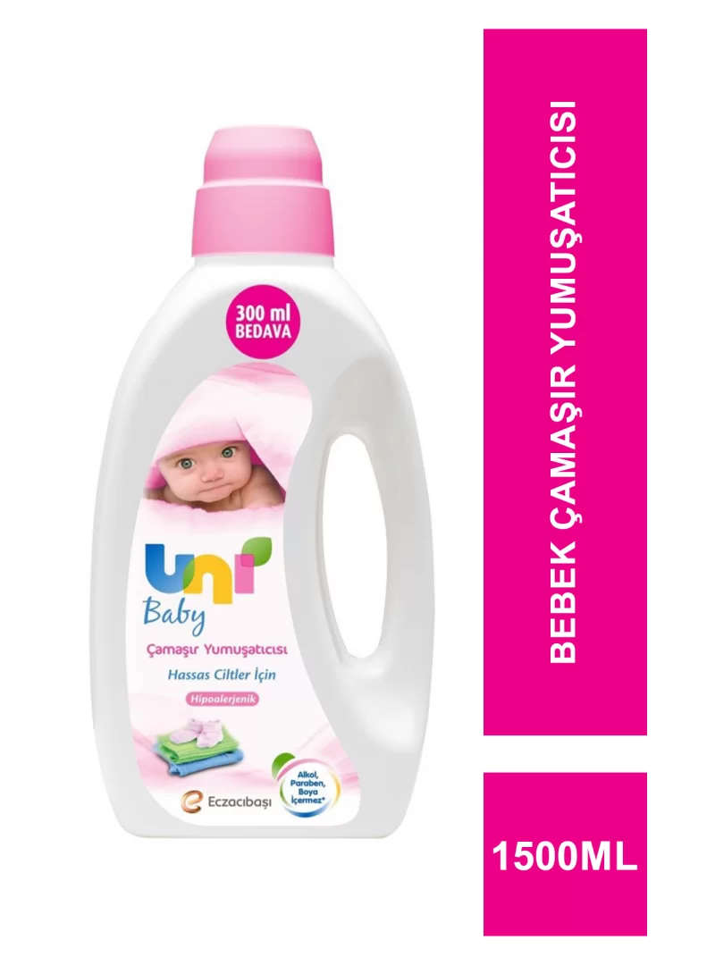 Uni Baby Bebek Çamaşır Deterjanı Pembe 1800 ml