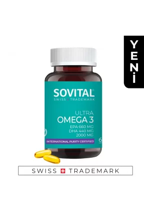 Sovital Ultra Omega 3 60 Kapsül