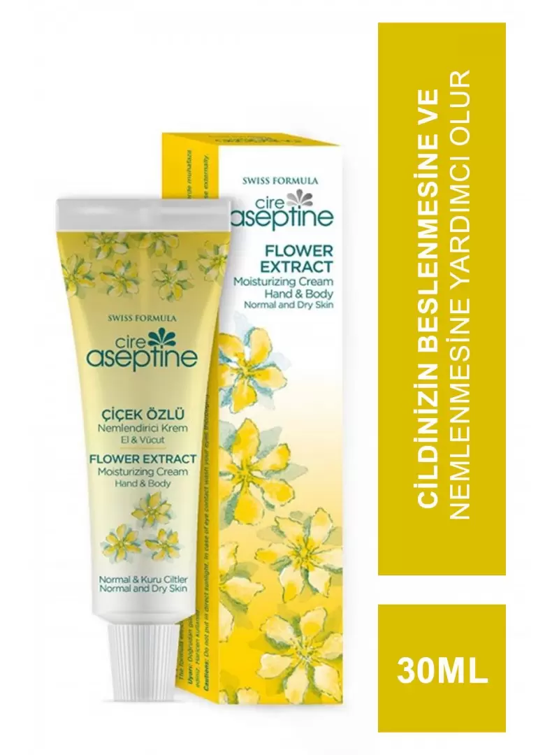 Cire Aseptine Çiçek Özlü Krem 30 ml Tüp