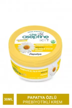 Cire Aseptine Soft Papatya Özlü Besleyici Prebiyaaotikli Krem 30 ml