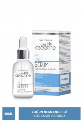 Cire Aseptine Yoğun Nemlendirici Hyaluron Yüz Bakım Serumu 30 ml