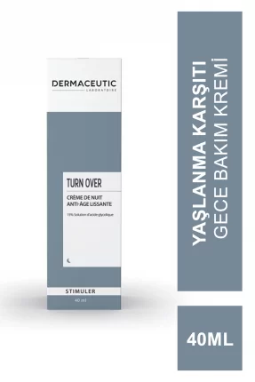 Dermaceutic Turn Over 40 ml - Gece Bakım Kremi (S.K.T 03-2024)