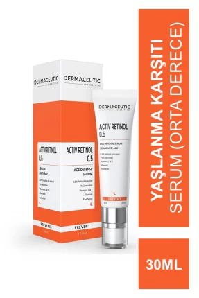 Dermaceutic Activ Retinol 0.5 Anti-age 30 ml - Yaşlanma Karşıtı Serum (Orta Derece)