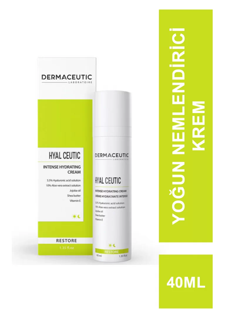 Dermaceutic Hyal Ceutic 40 ml - Yoğun Nemlendirici Krem (S.K.T 11-2023)