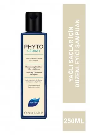 Phyto Phytocedrat Şampuan 250 ml - Yağlı Saçlar için Sebum Düzenleyici Şampuan