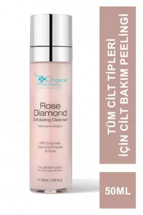 The Organic Pharmacy Rose Diamond Exfoliating Cleanser 50 ml