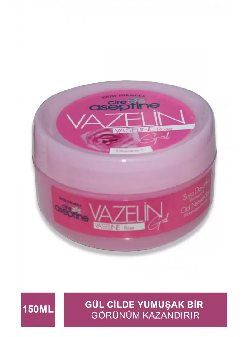 Cire Aseptine Gül Vazelin 150 ml