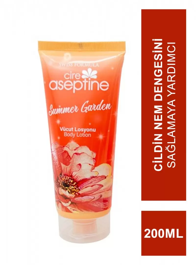 Cire Aseptine Summer Garden Vücut Losyonu Krem 200ml