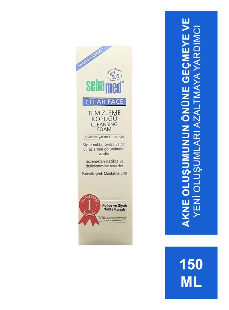 Sebamed Clear Face Temizleme Köpüğü 150ml