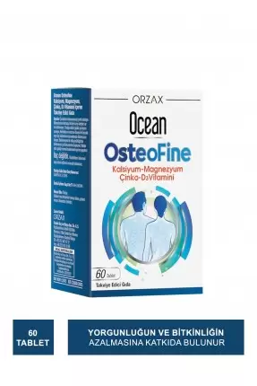 Ocean OsteoFine Takviye Edici Gıda 60 Tablet (S.K.T 09-2025)