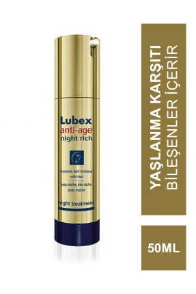 Lubex Anti Age Night Rich 50 ml