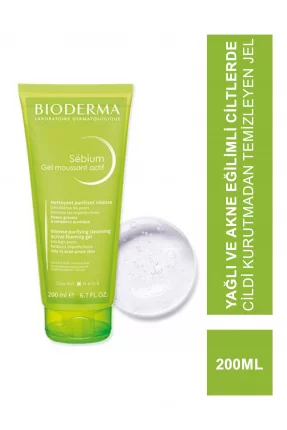 Bioderma Sebium Foaming Gel Active 200 ml