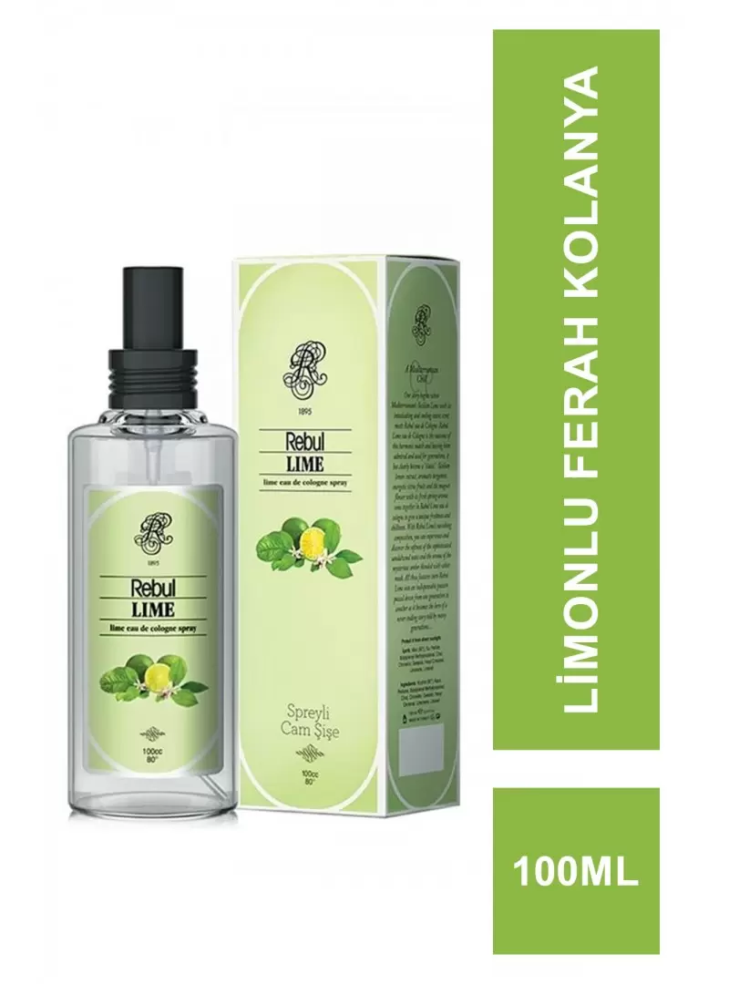 Rebul Lime Sprey Kolonya 100 ml