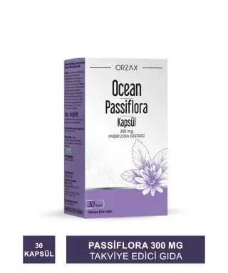 Ocean Passiflora 300 mg 30 Kapsül (S.K.T 10-2025)