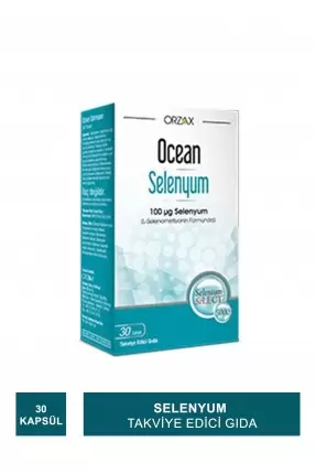 Ocean Selenyum 100 mg 30 Kapsül