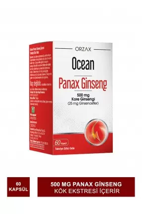 Ocean Panax Ginseng 60 Kapsül (S.K.T 01-2025)