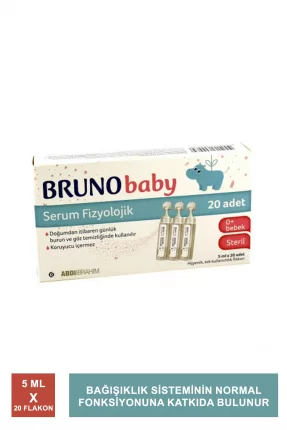 Bruno Serum Fizyolojik 5 ml x 20