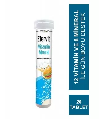 Efervit Vitamin Mineral Efervesan 20 Tablet