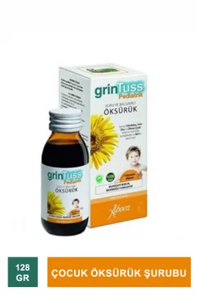 Grintuss Pediatrik Öksürük Şurubu Kids 128 gr