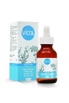 Vicol Bitkisel Damla 50 ml