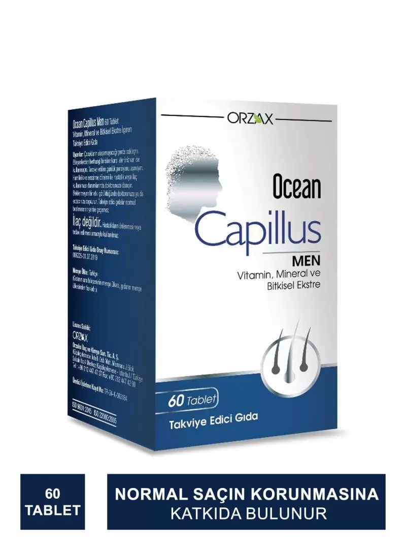 Ocean Capillus Men 60 Tablet (S.K.T 11-2024)