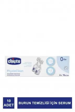 Chicco Physioclean Serum Fizyolojik Solüsyon 10 Adet 2 ml