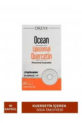 Ocean Lipozomal Quercetin 100 mg 60 Kapsül (S.K.T 09-2024)