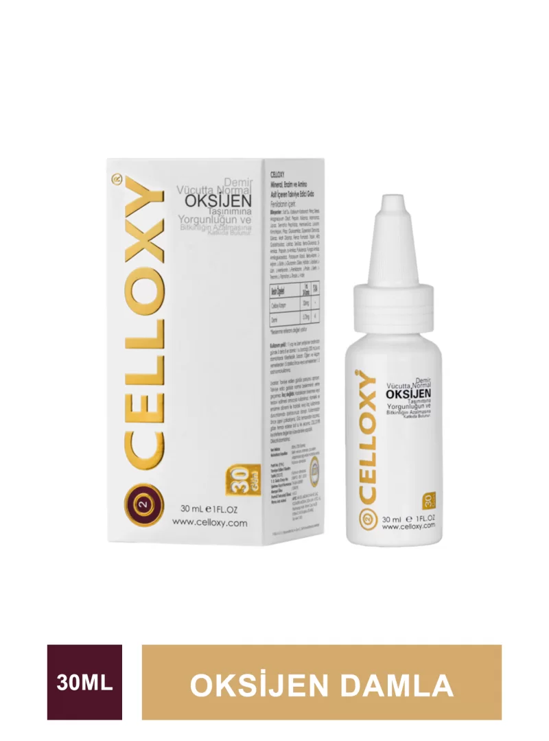 Celloxy Oksijen Damla 30 ml