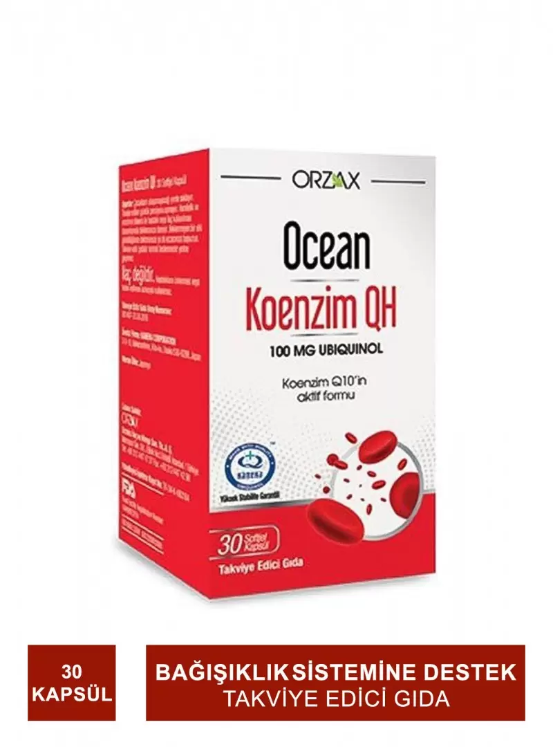 Ocean Koenzim QH 30 Kapsül (S.K.T 12-2024)