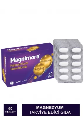 Magnimore Takviye Edici Gıda 60 Tablet (S.K.T 10-2025)