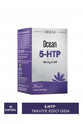 Ocean 5-HTP Takviye Edici Gıda 30 Kapsül (S.K.T 09-2025)