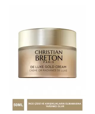 Christian Breton De Luxe Gold Cream Altın ve Havyar Özlü Yaşlanma Karşıtı Krem 50 ml