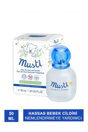 Mustela Musti Eau De Soin 50 ml Bebek Parfümü (S.K.T 02-2025)