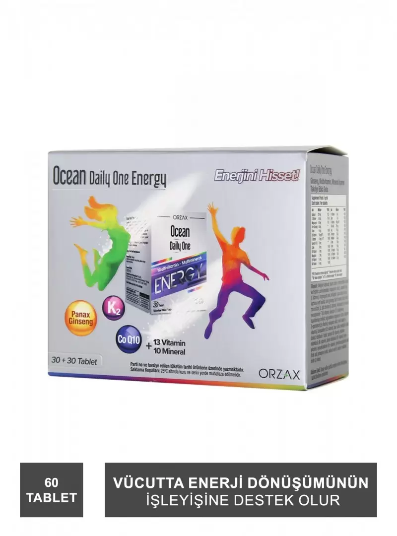 Ocean Daily One Energy 60 Tablet (S.K.T 05-2025)