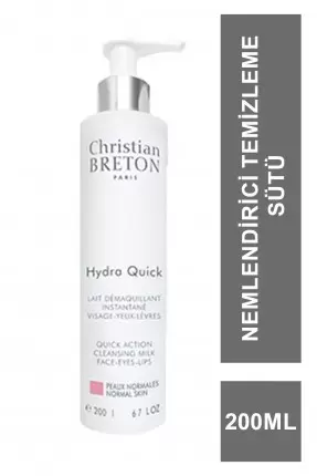 Christian Breton Hydra Quick Yüz Temizleme Sütü 200 ml