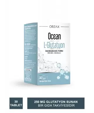 Ocean L-Glutatyon250 mg 30 Tablet Takviye Edici Gıda