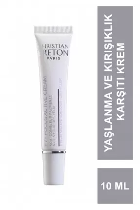 Christian Breton Eye Focus Active Cream Anında Çizgi Bulanıklaştırıcı Göz Kremi 10 ml