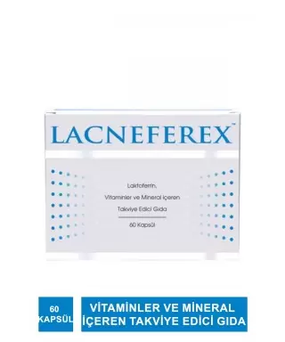İmuneks Lacneferex Vitamin Ve Mineral İçeren Gıda Takviyesi 60 Kapsül