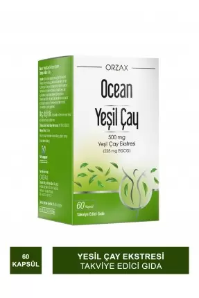 Ocean Green Tea Takviye Edici Gıda 60 Kapsül (S.K.T 04-2025)