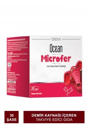 Ocean Microfer 30 Şase Takviye Edici Gıda (S.K.T 04-2024)