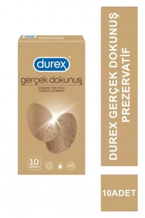 Durex Gerçek Dokunuş Prezervatif 10'lu