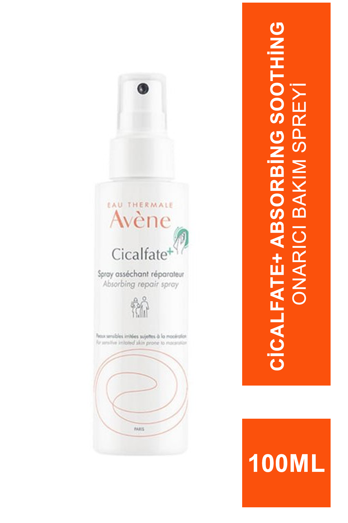 Outlet - Avene Cicalfate+ Absorbing Soothing Onarıcı Bakım Spreyi 100 ml