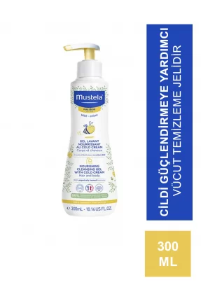 Mustela Nourishing Cleansing Gel With Cold Cream 300 ml Banyo Jeli (S.K.T 04-2025)