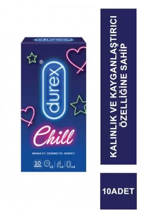 Durex Chill Prezervatif 10 Adet