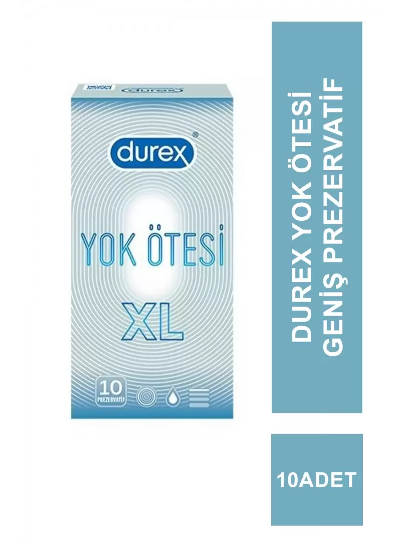 Durex Yok Ötesi XL Prezervatif 10 Adet