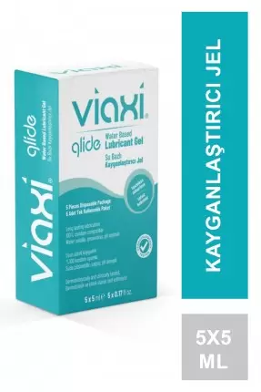 Viaxi Glide Kayganlaştırıcı Jel Sade 5x5 ml