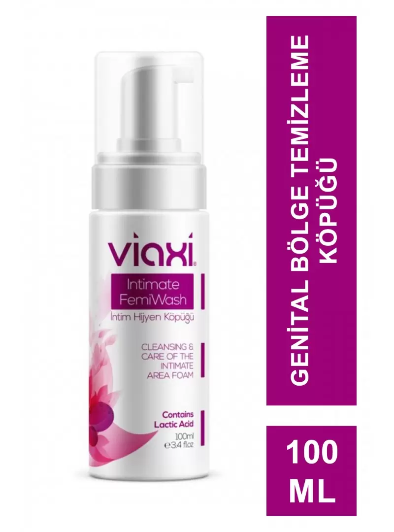 Viaxi İntimate FemiWash 100ml - Genital Bölge Temizleme Köpüğü