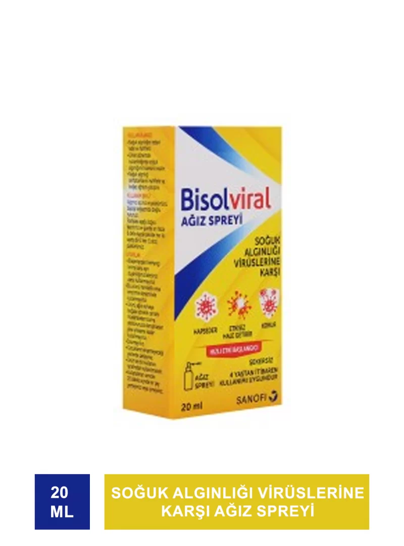 Bisolviral Ağız Spreyi 20 ml